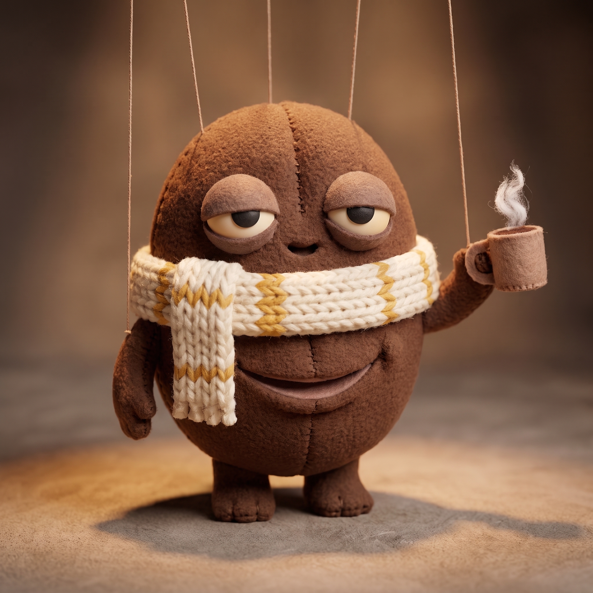 Bean in the Puppet style