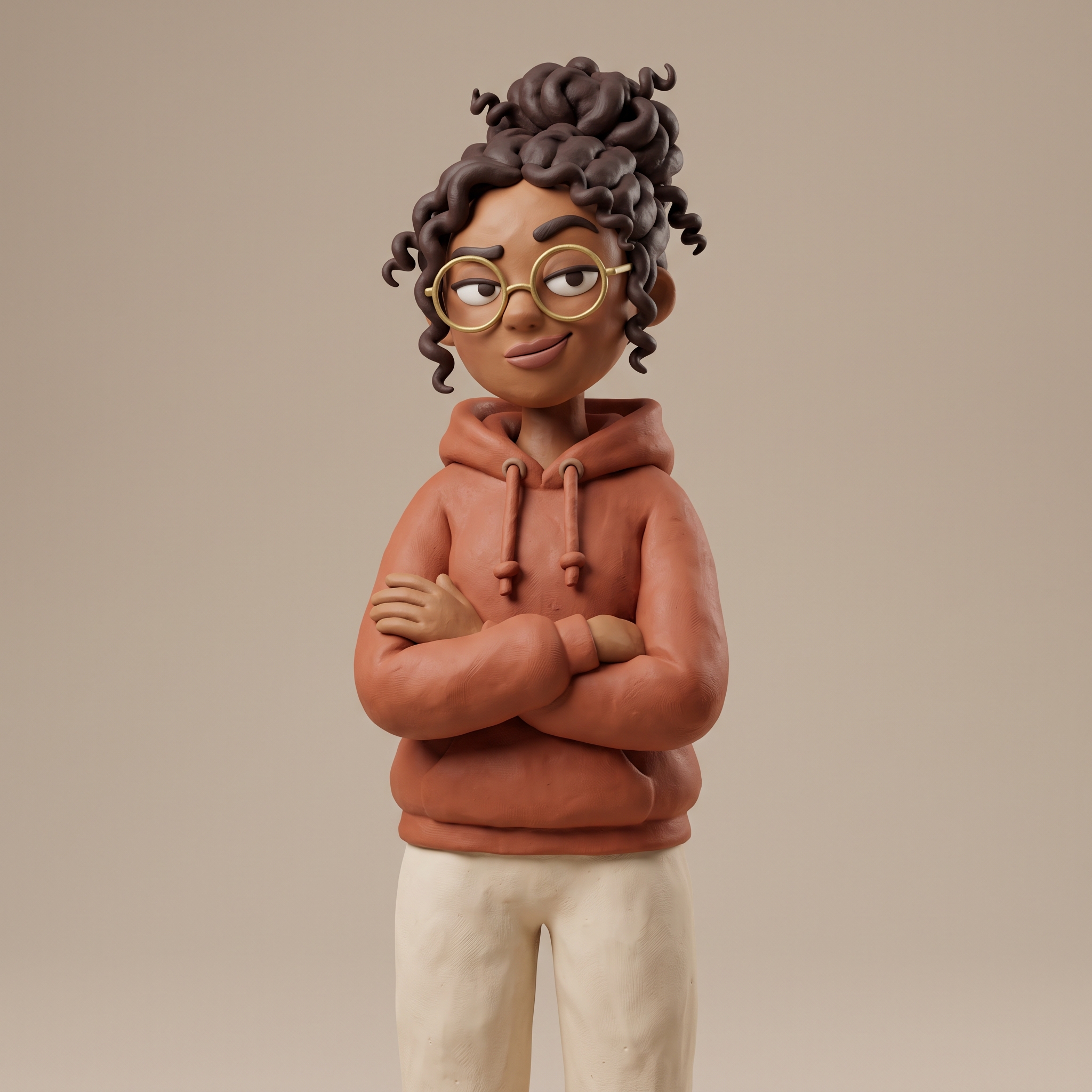Maya in the Claymation style